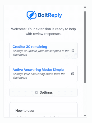 Step 4: Log In to the Extension